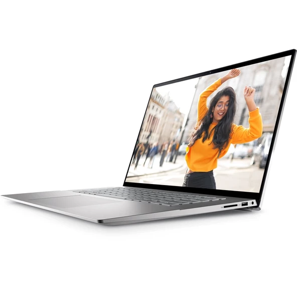 DELL INSPIRON 5620 I56204101U I5-1235U 8GB 256GB SSD 16" FHD+ FREEDOS NOTEBOOK, Platinum Silver, Alüminyum Kasa, Waves MaxxAudio Pro, WIFI6, ExpressCharge, - Resim 3