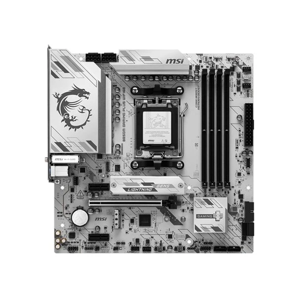MSI B850M GAMING PLUS WIFI6E DDR5 HDMI-DP PCIE 5.0 AM5 MATX - Resim 3