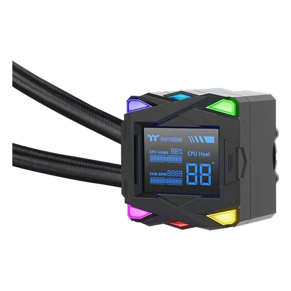 Thermaltake LA360-S ARGB 360mm AM5/1851P Siyah İşlemci Sıvı Soğutucu - Resim 3