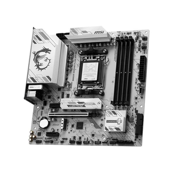 MSI B850M GAMING PLUS WIFI6E DDR5 HDMI-DP PCIE 5.0 AM5 MATX - Resim 2