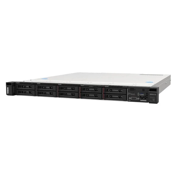 LENOVO THINKSYSTEM SR250 v3 7DCLA00LEA XEON E-2434-16GB DDR5 UDIMM-800W TITANIUM 1U RACK ürün görseli