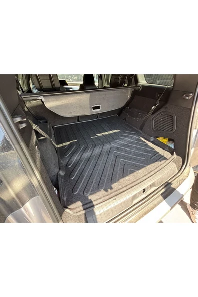 Rizline Peugeot 5008 Elektrikli 2024 Sonrası 3D Paspas ve Bagaj Havuzu Set - Resim 5