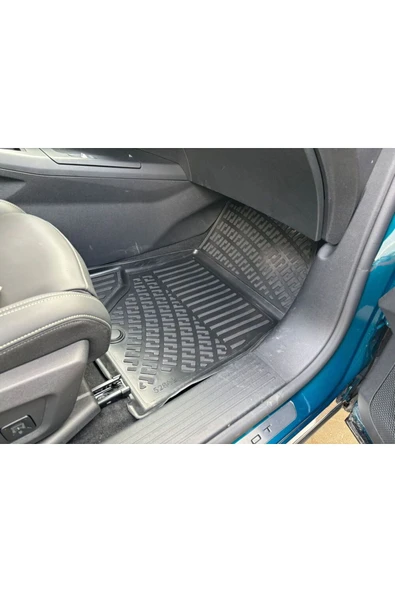 Rizline Opel Grandland Mhev 2024 ve Sonrası 3D Havuzlu Papsas ve Üst Bagaj Havuzu Set - Resim 2