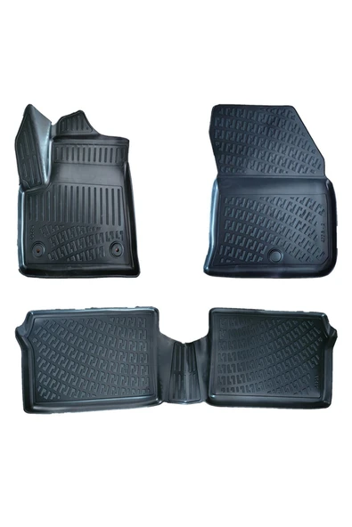 Rizline C3 Aircross Elektrikli 2025 Sonrası 3D Paspas ve Sabit Zemin Alt Bagaj Havuzu - Resim 2