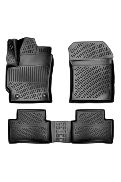 Rizline Toyota Corolla Cross 2025  Uyumlu Model 3D Havuzlu Paspas ürün görseli