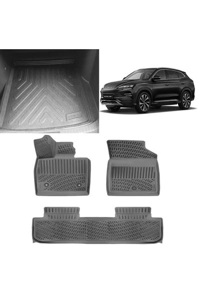 Rizline Byd Seal 3D Havuzlu Papsas ve Alt Bagaj Havuzu Set ürün görseli 1