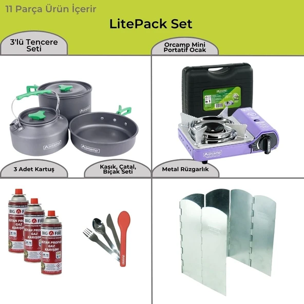 LitePack Kamp Seti - 1