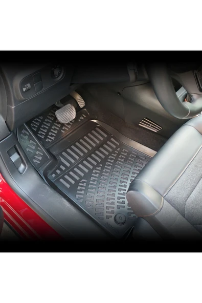 Rizline Citroen C3 (2016+) Kauçuk Paspas - (Siyah) - Resim 5