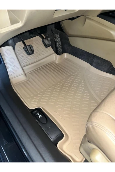 Rizline -honda Civic Sedan Fd6 Kasa 2006-2012 Model Uyumlu 3d Havuzlu Bej Paspas Tangarajotomotiv ürün görseli