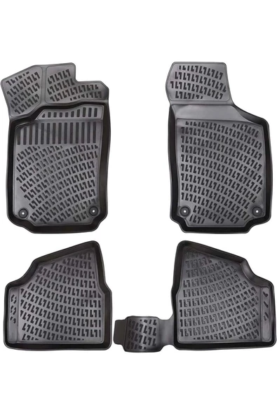 Rizline Opel Corsa C 2000-2006 Araca Özel 3D Havuzlu Paspas Siyah BMY ürün görseli