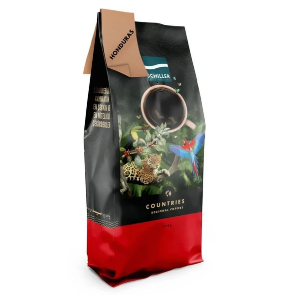 Schiller Honduras HG EP Single Origin 250 Gr Yöresel Çekirdek Kahve