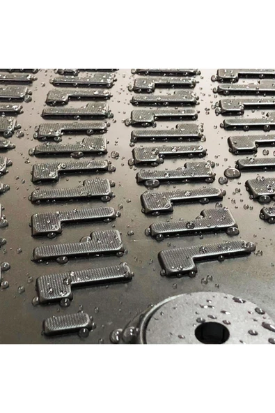 Rizline Clıo 5 2020- Sonrası Siyah 3d Paspas - Resim 6