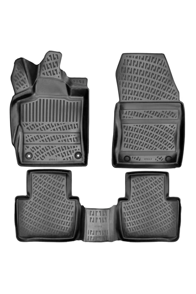 Rizline Peugeot 408 2023 Araca Özel Tasarım 3D Havuzlu Paspas ürün görseli 1