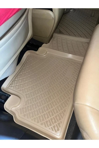 Rizline -honda Civic Sedan Fd6 Kasa 2006-2012 Model Uyumlu 3d Havuzlu Bej Paspas Tangarajotomotiv - Resim 3