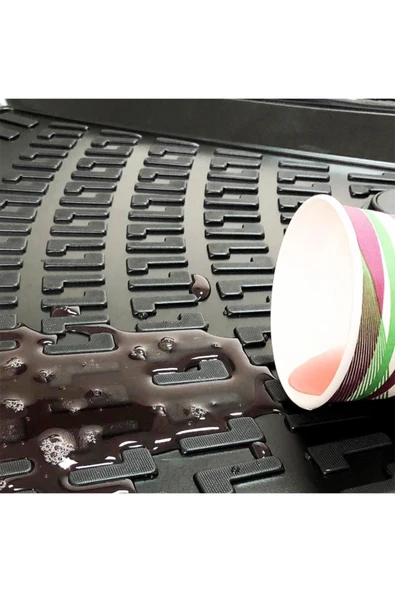 Rizline Clıo 5 2020- Sonrası Siyah 3d Paspas - Resim 5