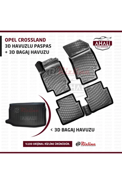 Rizline Opel-crossland-paspas Bagaj-havuzu ürün görseli 1