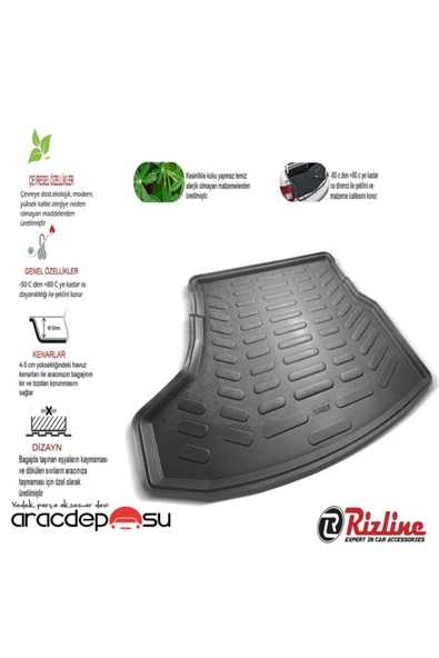 Rizline Citroen C5 Aircross Üst Kısım Bagaj Havuzu - Resim 2