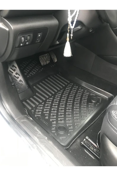 Rizline Renault Megane 4 Sedan 2018 Araca Özel Tasarım 3D Havuzlu Paspas - Resim 2