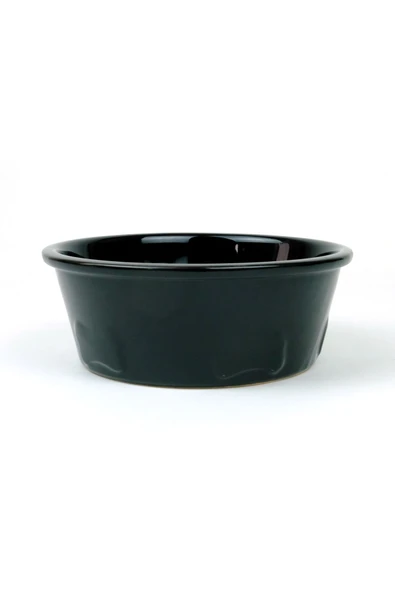 RealWood Seramik Büyük Irk Köpek Mama Ve Su Kabı-siyah- 1000 Ml. ürün görseli 1