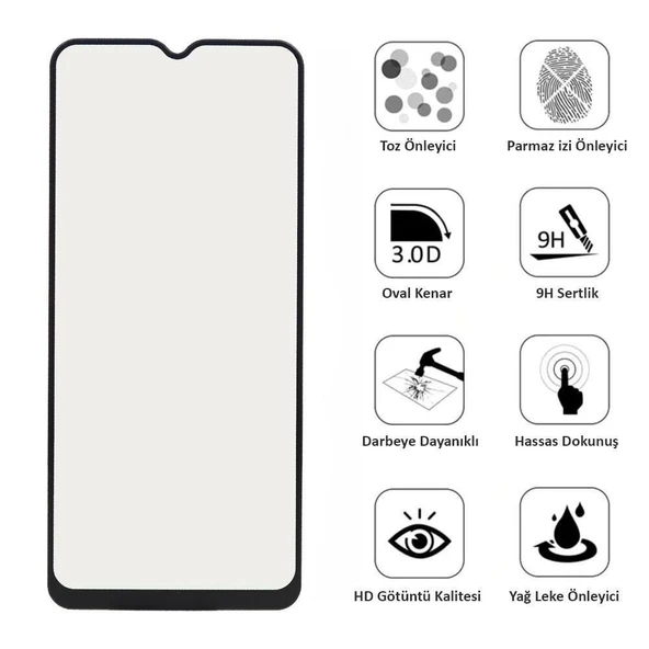 Samsung M31S Akfa Metalik Şeffaf Ekran Koruyucu