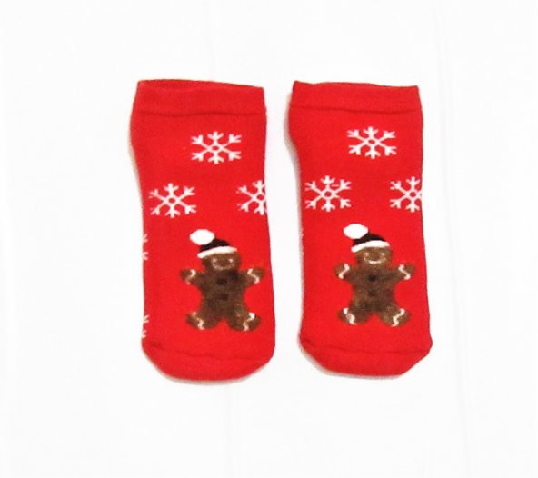 salarticaret Kadın Noel Havlu Patik Çorap