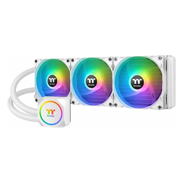 Thermaltake TH360 ARGB 360mm AM5/1851P Beyaz İşlemci Sıvı Soğutucu ürün görseli 1