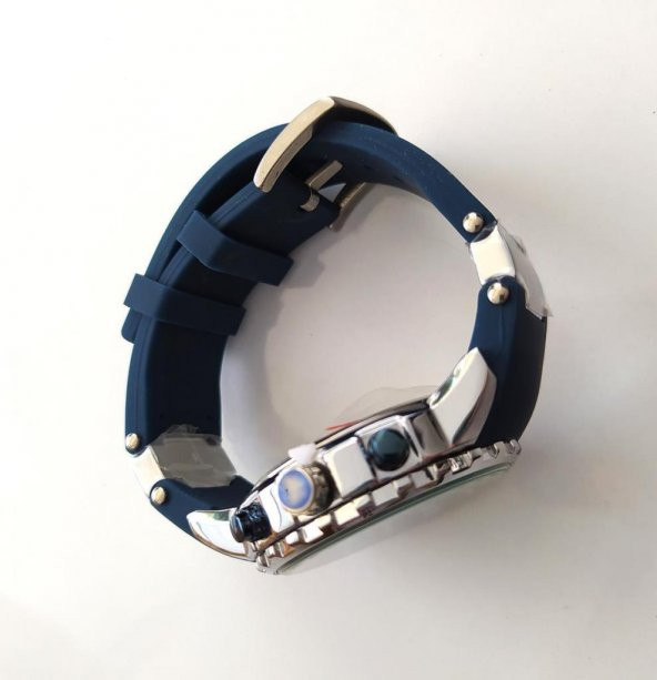 Reward RD63017M-02 Silikon Kordon Erkek Çelik Kol Saati - 3