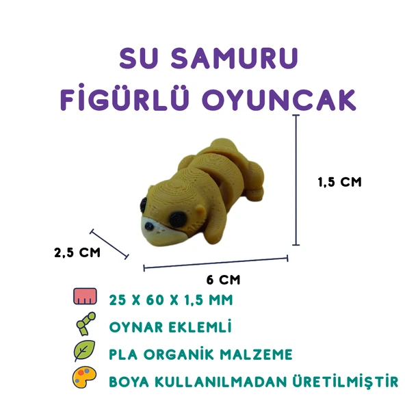 Su Samuru Figür - Minyatür Oyuncak