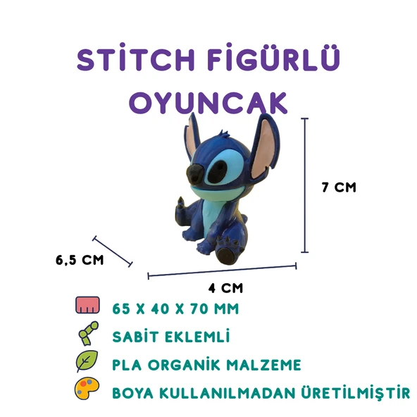 Stitch Figür - Minyatür Oyuncak