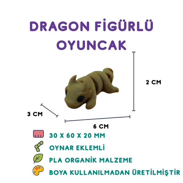 Ejderha Figür - Minyatür Oyuncak