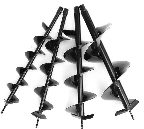 Ablacks Lüks Toprak Burgu Makinesi 8 – 10 – 15 -25 CM 4 Burgulu - Resim 4