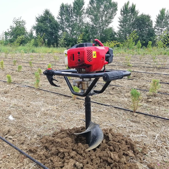 Ablacks Toprak Burgu Makinesi 8 – 20 CM Çift Burgulu - Resim 3