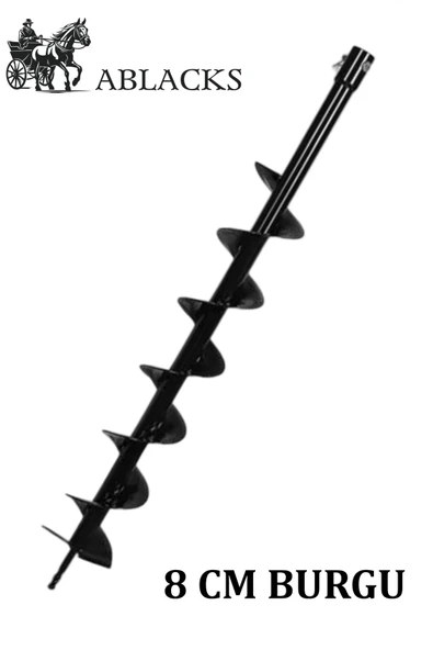 Ablacks Universal 8 Cm Toprak Burgu Makinesi Burgusu - 1