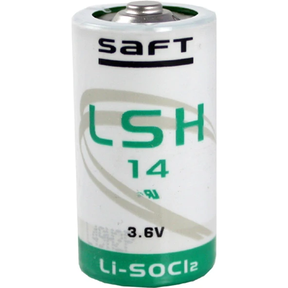 SAFT LSH 14 (C - 26500) 3,6 LITHIUM PİL