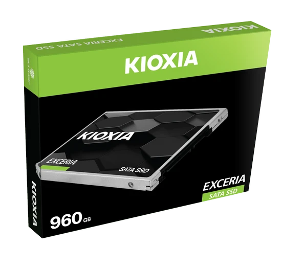 960GB KIOXIA EXCERIA 2.5" 3D 555/540 MB/sn 3Yıl (LTC10Z960GG8) - 5