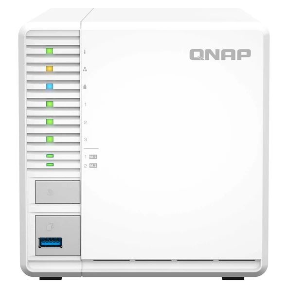 QNAP TS-364-8G007 8GB 2x4TBHDD RAID(0) NAS Depolama Ünitesi - 1
