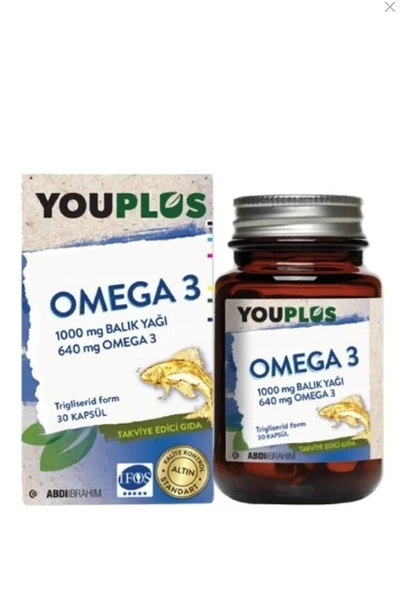 Youplus Omega 3 1000 Mg 30 Kapsül - 1