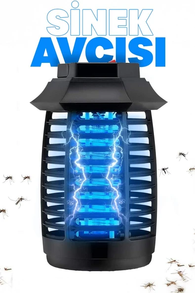 UV Işıklı Elektrikli Sinek Öldürücü Askılı Kulplu İç Dış Mekan Kablolu Sessiz Koku Yapmaz ürün görseli