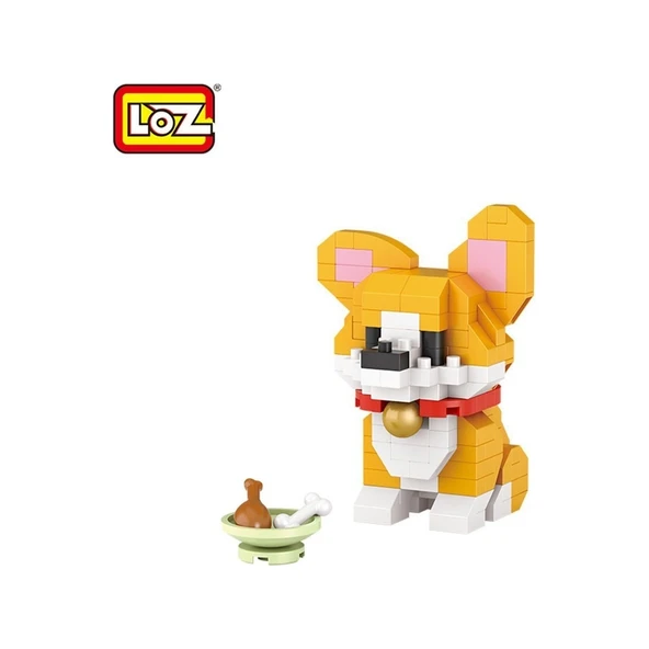 Loz 8605 Mikro Blok Çanta Corgi Köpek - 2