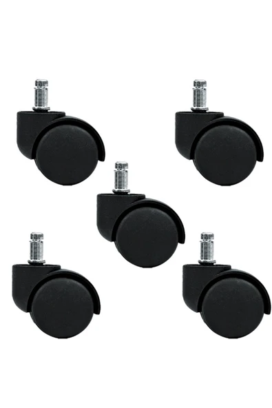 OTH GRUP OFİS HASTANESİ Ofis Koltuğu Oyuncu Koltuğu Sandalye Tekerleği Pimli 5 Adet