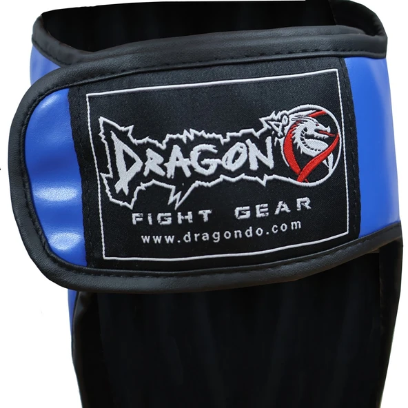 DragonDo 40715-P Kaval Ayak Koruyucu Mavi Profesyonel Kick Boks Kaval Koruyucu - 4