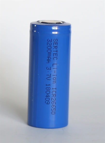 SERTEC 26650 LI-ION 3200 MAH FLASHLIGHT - 1