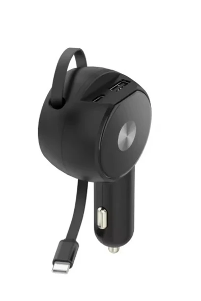 Süper Hızlı Araç Şarj Cihazı 60W Adaptör Çakmaklık Girişli - 1