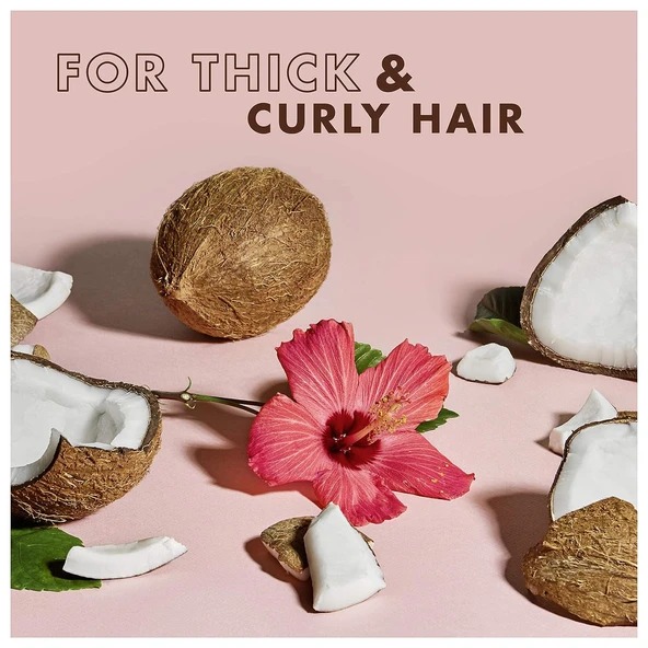 Shea Moisture Coconut & Hibiscus Kıvırcık ve Parlaklık Şampuanı 384 ml - Resim 2