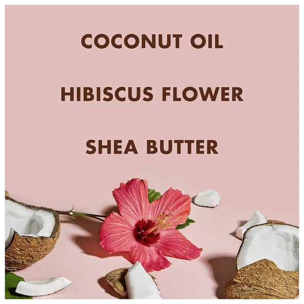 Shea Moisture Coconut & Hibiscus Kıvırcık ve Parlaklık Şampuanı 384 ml - Resim 3