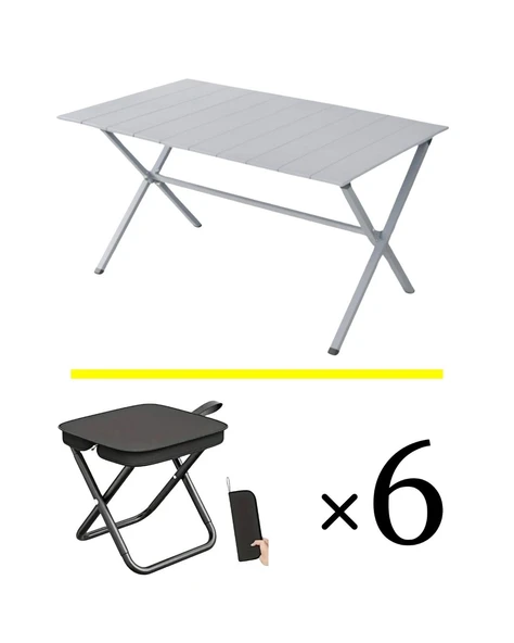6 Kişilik Ekonomik Kamp Seti