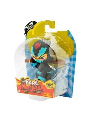 Fart Ninjas Sesli Fart Ninjas Gaz Çıkaran Sensörlü Figür Fan02001 - Scent Striker