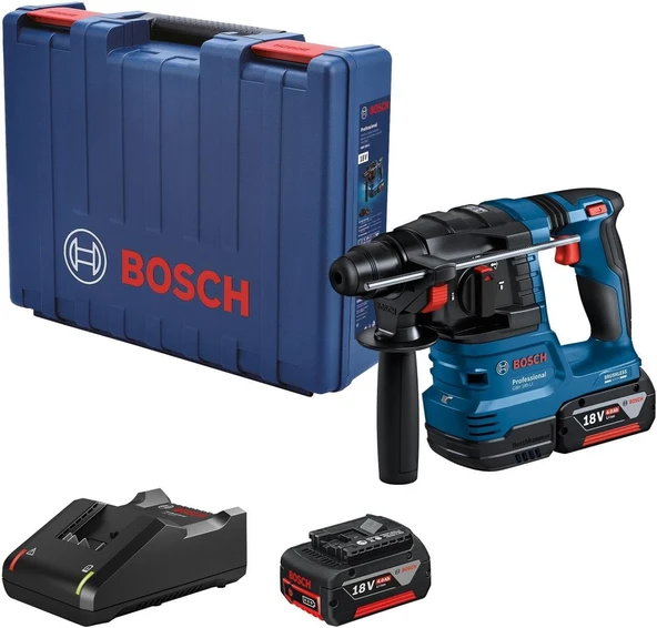 Bosch GBH 185-LI 18 Volt Akülü Kırıcı Delici 4.0 Ah Çift Akülü