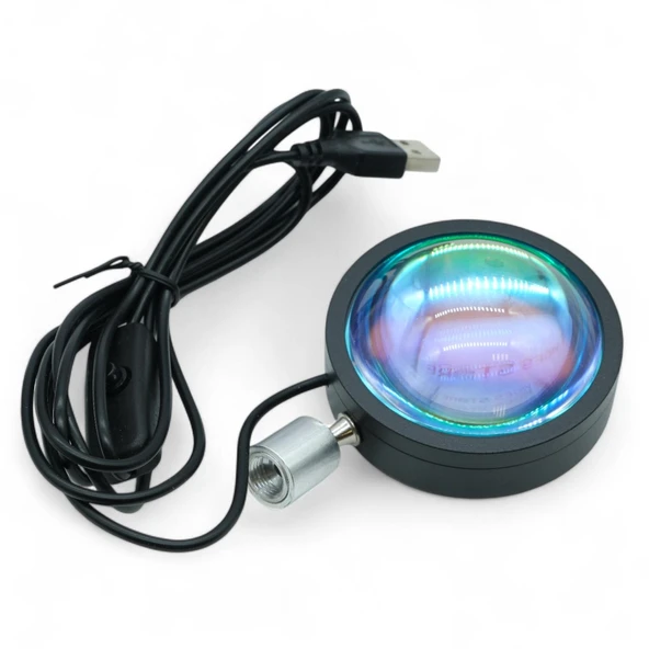 Newface XY01 Rgb 26cm Sunset Led Aydınlatma Siyah - 3