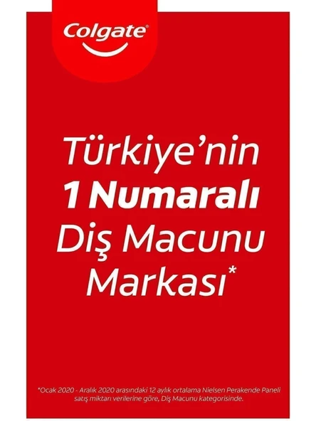 Colgate Optic White Parıldayan Beyazlık Beyazlatıcı Diş Macunu 50 ml x 6 Adet Tek Ebat - Resim 3